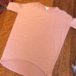 LulaRoe Irma dusty rose XXS